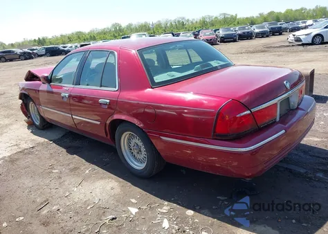 2002 Mercury Grand Marquis Ls Premium/Ls Ultimate/Lse из США, поврежденный, VIN 2MEFM75W22X653775